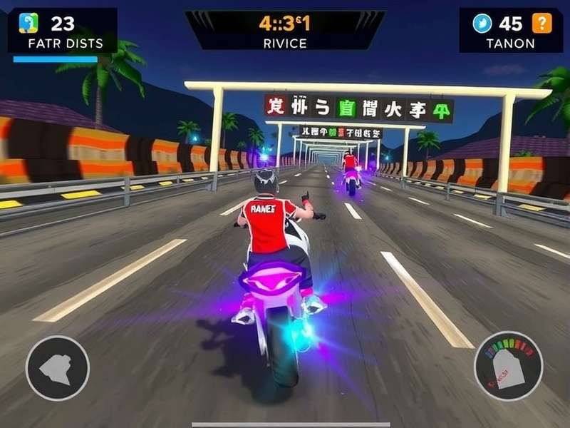 Resilience Racer Gameplay Screenshot